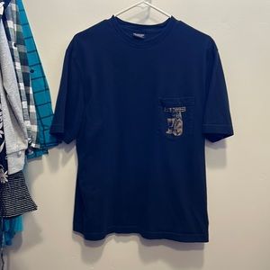 GUC navy blue “Fear the beer” Roundtree & Yorke tee shirt size L